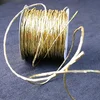 Image de SANTEX Papier cord métallisé laitonné or