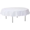 Image de Santex 2964 Nappe Rond Uni Blanc