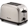 Image de Moulinex LT330D Grille-pain 2 tranches 700 W Acier inoxydable Avec boutons et bouton pivotant