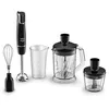 Image de Tefal HB94L8 Infinyforce Mixeur plongeant, hachoir XL 5 en 1, hachoir compact, fouet, tasse doseuse, lames revêtues de titane doré, utilisation facile, protection anti-éclaboussures
