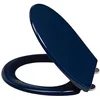 Image de ROSSIGNOL Abattant WC, Cuvette toilette avec double frein de chute, Lunette WC, Traitement antibactérien, Haute qualité et inrayable, GLOSSY