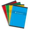 Image de Cahier reliure spirale 21x29,7 cm 180 pages grands carreaux papier 70g NF 66 CONQUERANT SEPT