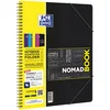 Image de OXFORD Lot de 10 Cahiers Chemise Polypro Etudiant NomadBook A4+ 160 pages 90g ligné Coloris Aléatoire