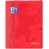 Image de OXFORD Lot de 3 Cahiers Easybook agrafé 24x32cm 96 pages grands carreaux rouge
