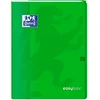 Image de Lot de 10 Cahier EasyBook piqué 24x32, 96p./48 feuilles 90g/m², Séyès, coloris vert