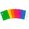 Image de OXFORD Lot de 5 Cahiers EASYBOOK Agrafé 24x32 cm 96 pages grands carreaux 90g Couleurs aléatoire