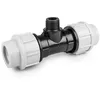 Image de Raccord à compression Té fileté Mâle 90 ° PE 25mm / GZ 1/2 " (Lot de 2)