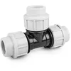 Image de LEM Select Raccord à Compression Té égal PN16 pour Tube PE 25 mm (Lot de 2)