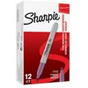 Image de Sharpie 2025039 Boîte de 12 Marqueurs permanent pointe fine encre Mûre