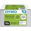 Image de DYMO Authentic LW étiquettes autocollantes polyvalentes, 32 mm x 57 mm, 12 rouleaux de 1 000 étiquettes faciles à décoller (12 000 étiquettes), pour les étiqueteuses LabelWriter