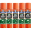 Image de Elmer's Bâtons de colle pure | 93 % d'ingrédients naturels | Idéal pour les écoles et le bricolage | Lavable et adapté aux enfants | 20 g | 5 unités