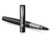 Image de Parker stylo roller Vector XL | Laque noire métallisée sur laiton | Pointe fine avec recharge d’encre noire | Étui cadeau