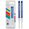 Image de 1 x 2 recambios Para bolígrafo Parker Quinkflow Basic Azul