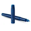 Image de Parker IM Monochrome Stylo plume | encre bleue | bordures et finitions bleues | pointe fine | coffret cadeau