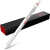 Image de rOtring 600 stylo bille | pointe moyenne | encre noire | corps blanc perle | rechargeable