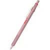 Image de rOtring 600 stylo bille | pointe moyenne | encre noire | corps or rose | rechargeable