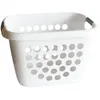 Image de Corbeille à linge bimatière 28L - blanc