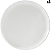 Image de Côté Table - 4 Assiettes à dessert Indrid blanches - D.21 cm OS