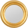 Image de Côté Table - Miroir Drachma doré - D.35.5 cm OS