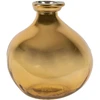 Image de Côté Table - Vase Gali doré/ambre - D.16x18 cm OS