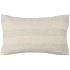 Image de Côté Table - Housse de coussin ombelio naturel/argenté - 50x30 cm OS