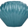 Image de Côté Table - Vase Leucie bleu - 18x8x14.5 cm OS