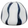 Image de Vase Allen Blanc Verre 21x19x17cm