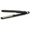 Image de BaByliss Lisseur Cheveux Ceramic Straight - Multi-Voltage pour une utilisation dans le monde entier, Résultats soyeux, Tapis thermorésistant inclus, 2 réglages de température 200°C-230°C, Noir,ST089E