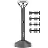 Image de BaByliss Tondeuse barbe et rasoir électrique X-Blade, Lames ultra-aiguisées, Tête flexible à 50°, 4 sabots de 1 à 5mm, Sans fil batterie lithium, 100% Waterproof, OT996E