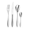 Image de COUZON - Ménagère 24 couverts de table en coffret pour 6 personnes - Epsilon - Acier inoxydable 18/10, Finition Miroir, Epaisseur 3 mm - Inox