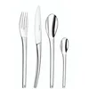 Image de COUZON - Ménagère 24 couverts de table en coffret pour 6 personnes - Neuvième Art - Acier inoxydable 18/10, Finition Miroir, Epaisseur 4 mm - Inox