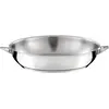 Image de Cuisinox - Eclipse - Poêle tout inox 24 cm - Fond encapsulé - Compatible tous feux dont induction - Acier Inoxydable 18/1 - Finition miroir