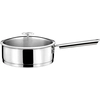 Image de Cuisinox - Sauteuse induction avec couvercle Elysée grise - D.24 cm OS
