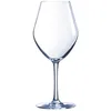 Image de COUZON - Verre à vin - Lot de 6 - Lys - Krysta, Contenance 25 cl, Dimensions : H18 cm x Diamètre 5.1 cm - Transparent