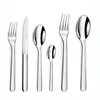 Image de COUZON - Ménagère 50 couverts de table en coffre bois pour 12 personnes - Alkaline - Acier inoxydable 18/10, Finition Miroir, Epaisseur 4 mm - Inox