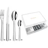 Image de COUZON - Ménagère 24 couverts de table en coffret pour 6 personnes - Alkaline - Acier inoxydable 18/10, Finition Miroir, Epaisseur 4 mm - Inox