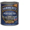 Image de Peinture métal direct sur rouille Hammerite forgé gris zinc 0,75L