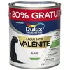 Image de Peinture laque pour boiseries Valénite Dulux Valentine satin blanc 2L +20% gratuit