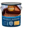 Image de Lasure bois extérieur façades et bardages lin foncé satin Xyladecor 5 L