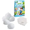Image de Smoby / Simba France - 105953183002 - Glibbi Snoball - Jeu d'Extérieur - Boules de Neige, 4 sachets de 20 g Blanc