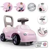 Image de Smoby - Porteur enfant 2 en 1 - Auto Rose - Coffre sous la selle + klaxon - Dès 10 mois - Fabrication française