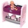 Image de Smoby - Baby Nurse - Co Dodo 2 en 1 - Lit Cododo + Table à Langer - pour Poupons et Poupées - 14 Accessoires Inclus + 1 Poupon Fonction Pipi - 220353