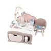 Image de Smoby - Baby Nurse - Nursery Cocoon - Espaces Soin, Nuit et Repas - Babyphone Electronique - 19 Accessoires - A Partir de 3 Ans - Fabriqué en France