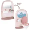 Image de Smoby - Baby Nurse - Toilettes - pour Poupons et Poupées Jusqu'à 42 cms - Apprentissage de l'Hygiène - Lavabo et Brosse à Dents - Livret Educatif Inclus - A Partir de 3 Ans - Fabrication Française