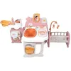Image de SMOBY - Baby Nurse - Grande maison des bébés pour poupons - 19 accessoires - dès 3 ans