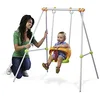 Image de Smoby - Portique Métal Baby Swing - Balançoire Enfant - Dès 6 Mois - Hauteur 120cm - Siège avec Arceau de Sécurité - 310046