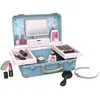 Image de Smoby - My Beauty Vanity - Valise Beauté pour Enfant - 3 Univers - Coiffure + Onglerie + Maquillage Factice - 13 Accessoires - A Partir de 3 Ans - Fabrication Française