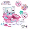 Image de Smoby - Gabby et la Maison Magique - Valise beauté facile à transporter - 13 accessoires inclus : coiffure onglerie maquillage -