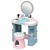 Image de Smoby - My Beauty Coiffeuse - Coiffeuse Beauté pour Enfant - Coiffure + Onglerie + Maquillage Factice - 15 Accessoires - A Partir de 3 Ans - Fabrication Française