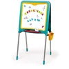 Image de Smoby - Tableau Tubes - Double Face Blanche Magnétique + Ardoise Craie - Bac Amovible - 80 Accessoires Inclus - pour Enfant Dès 3 Ans - 410307